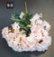 Buchet flori artificiale crizanteme roz pal - 48cm