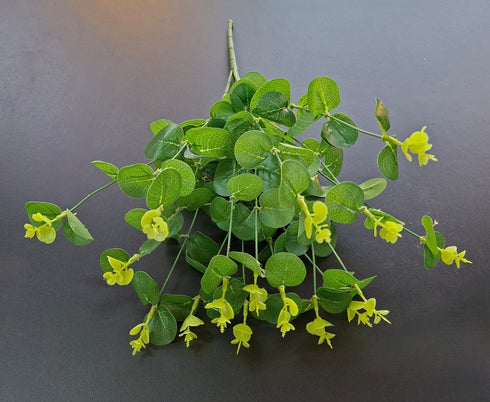 Eucalipt artificial decorativ verde, 46cm