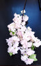 Fir decorativ cu flori de cireș roz pal – design floral artificial pentru decor elegant