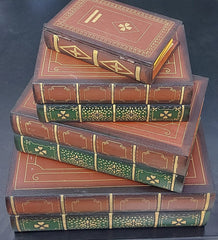 Cutii din lemn 4/set