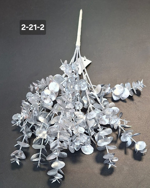 Buchet eucalipt artificial argintiu - 40cm