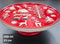 Suport prăjituri decor ceramic Crăciun - 23cm