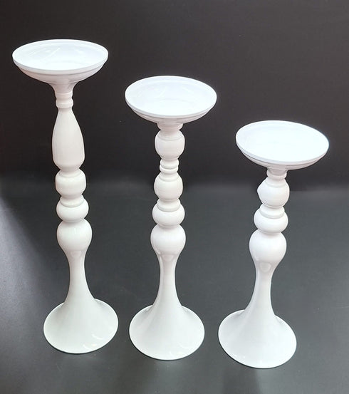 Suport decorativ alb pentru flori – design modern