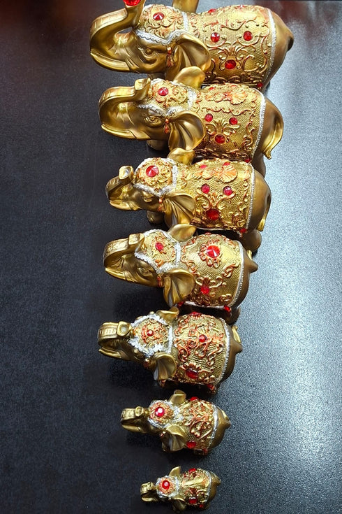 Decor rasina elefant 7/set DR108