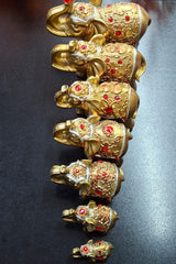 Decor rasina elefant 7/set DR108