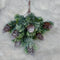 Buchet artificial brad cu conuri înghețate – decor Crăciun - 30cm