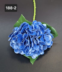 Fir hortensie artificială Real Touch albastră – 48cm