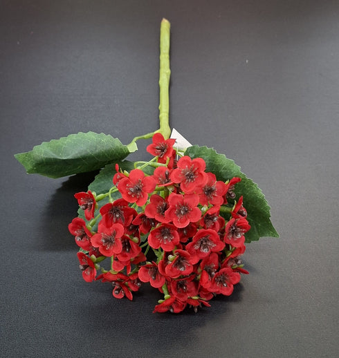 Fir Hortensie artificială roșie – 32cm