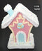Căsuță Decorativă Candy Christmas Roz-Albastru - 14x22cm