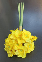 Narcise artificiale galbene 40cm – set 6 fire