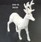 Ren decorativ alb cu sclipici și paiete – 30x20cm
