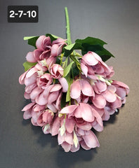 Flori artificiale de salcâm roz prăfuit – 32cm