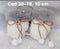 Set ornament Crăciun mănuși albe tricotate cu blăniță gri – 10cm