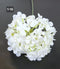 Fir Hortensie artificială alb crem - 70cm