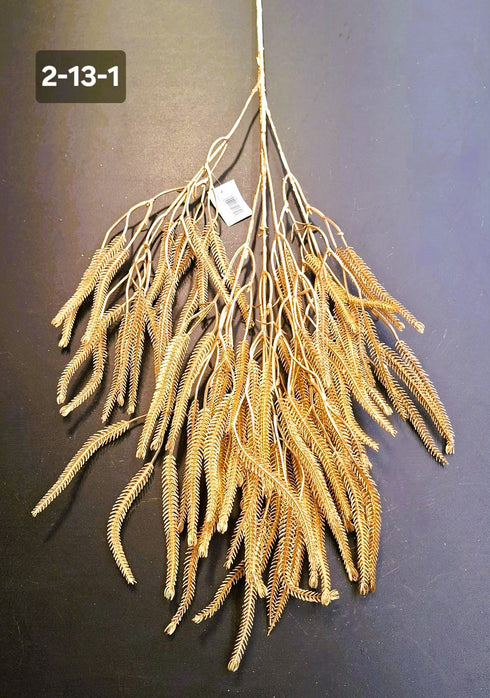 Ramură decorativă aurie - 85cm