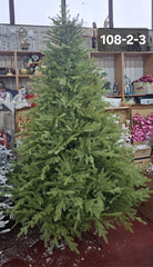 Brad artificial de Crăciun verde clasic, model realist 3D, disponibil în 3 mărimi