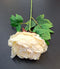 Fir bujor artificial crem - 70cm