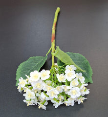 Fir Hortensie artificială alba – 32cm