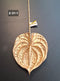 Frunză Anthurium Artificială Aurie - 70cm