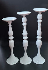 Suport decorativ alb pentru flori – design modern înalt