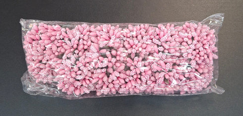 Flori din plastic - Stamine 144/set roz