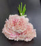 Buchet garoafe artificiale roz 26cm - 9 fire