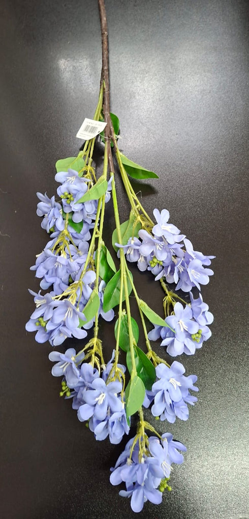 Ramură salcâm artificial albastru-lila – 90cm