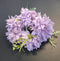 Buchet artificial cu dalii lila, 35cm