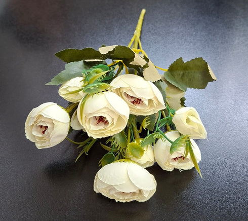 Buchet trandafiri artificiali 30cm – flori elegante