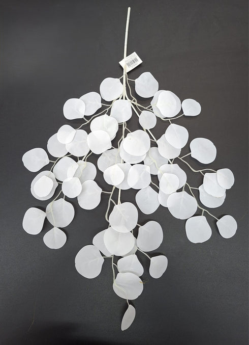 Eucalipt Artificial Alb 60cm – Set 12 Fire Decorative