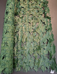 Gard decorativ artificial iederă verde 1x3m