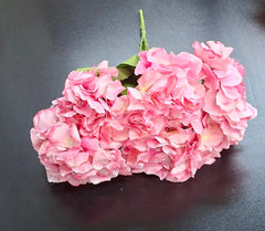 Buchet cu Hortensii roz – Flori Artificiale Elegante din Material Textil