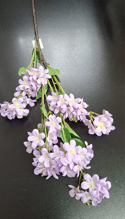 Ramură salcâm artificial lila – 90cm