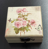 Cutie din lemn cu oglinda DR088