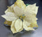 Crăciunițe artificiale aurii – flori decorative elegante 24/set