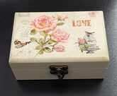 Cutie din lemn cu oglinda DR085