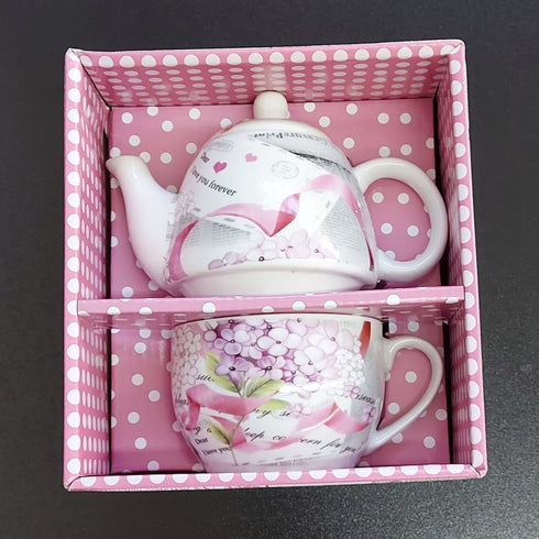 Set ceainic cu ceasca DR072