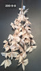 Ramură decorativă artificială bej - 102cm cu flori delicate