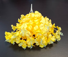 Buchet flori artificiale wisteria galbena – 45cm aspect natural, elegant