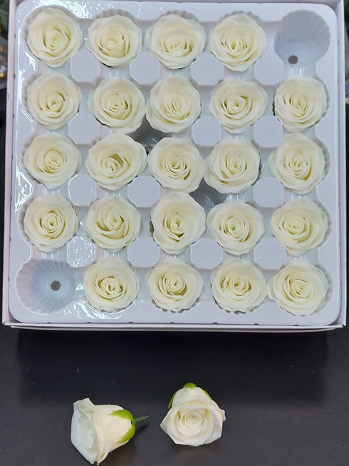 Trandafiri din pasta de sapun - Ø 4cm
