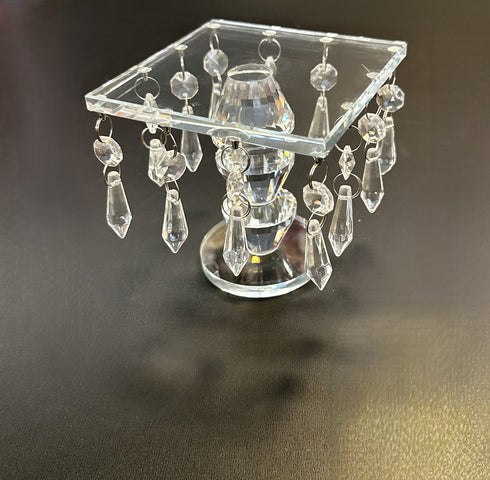 Suport decorativ din sticla - 11*11cm