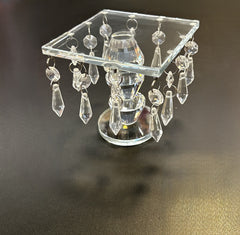 Suport decorativ din sticla - 11*11cm