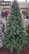 Brad artificial de Crăciun verde bogat, model realist 3D, disponibil în 5 mărimi