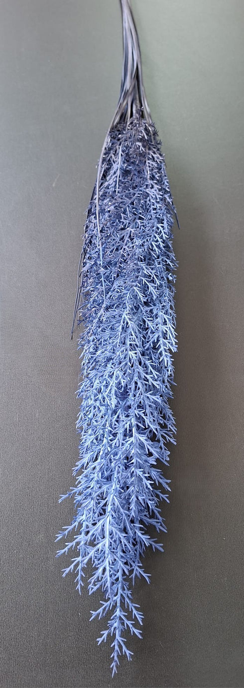 Pampas Artificial 110cm Albastru – Decor Elegant Tip Iarbă Ornamentala