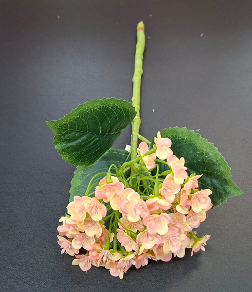 Fir Hortensie artificială piersică – 32cm