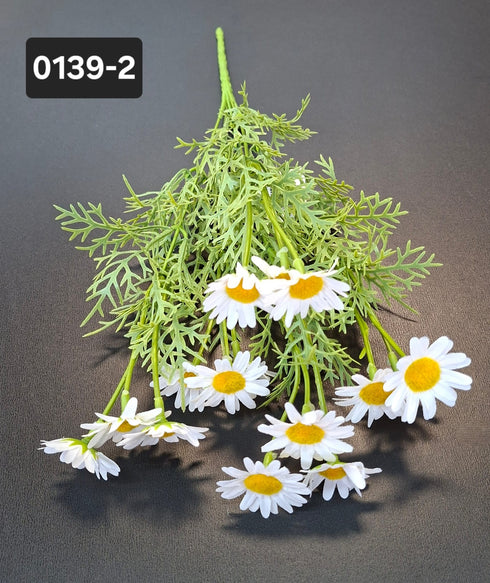Buchet margarete artificiale mici - 35cm
