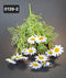 Buchet margarete artificiale mici - 35cm