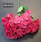 Buchet cu hortensii artificial ciclam din material textil - 42cm