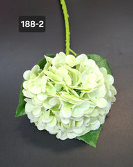 Fir hortensie artificială Real Touch verde deschis – 48cm