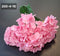 Buchet cu hortensii artificial roz deschis din material textil - 42cm